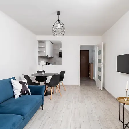 アパート Grzybowska Blue Centre By Bookinghost